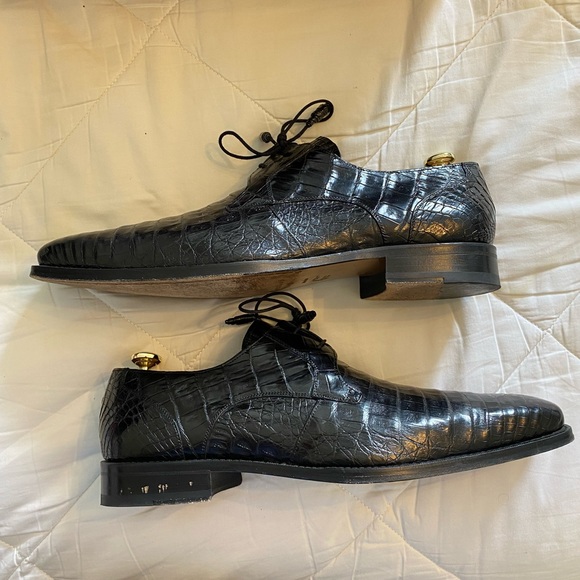 Mens Mezlan Genuine Alligator Dress Shoes - 13M - Picture 4 of 10